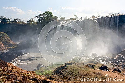 Blue Nile Falls Stock Photo