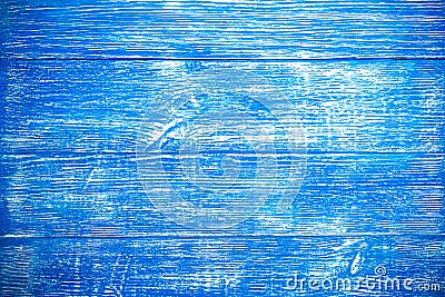 Blue old-fashioned wooden background for billets and design with old cloth Stock Photo