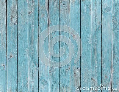 Blue old wood planks texture or background Stock Photo