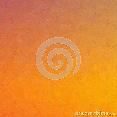 Blue and orange Impasto with soft brush in square shape background illustration. Cartoon Illustration