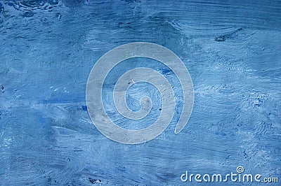 Blue painted background Stock Photo