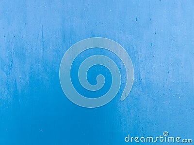 blue painted flat steel sheet, full frame background and texture Stock Photo