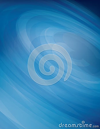 Blue perspective background with rotation. Vertical vector pattern Stock Photo