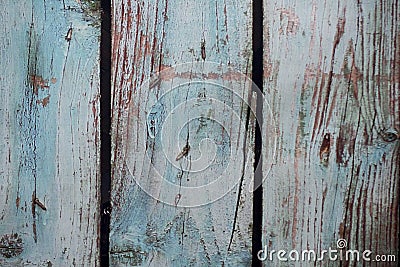 Blue photo painted wood background Stock Photo