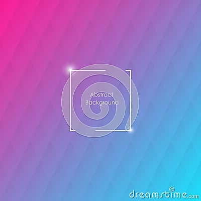 Blue and pink geometric background Vector Illustration