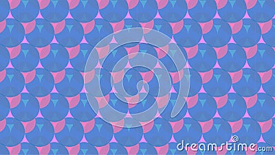 Blue and pink marbles pattern Vector Illustration