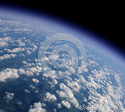 Blue planet Stock Photo