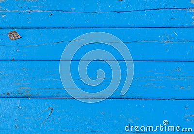 Blue Planks Stock Photo