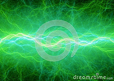 Blue plasma, abstract Stock Photo