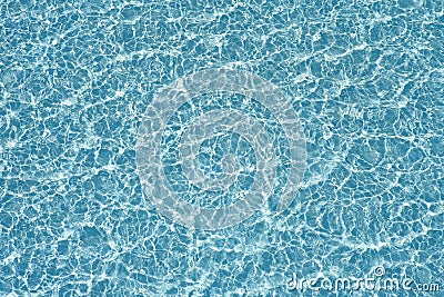 Blue pool water transparent texture reflexion Stock Photo
