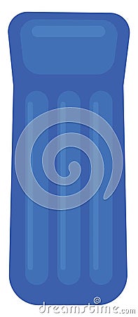 Blue pull float, illustration, vector Vector Illustration