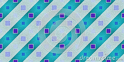 Blue Purple Seamless Modern Maya Pattern Background Stock Photo
