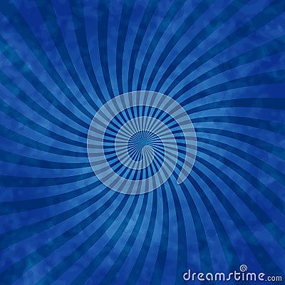 Blue rays background Vector Illustration