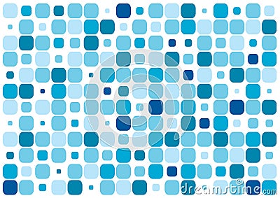 Blue rectangles Vector Illustration