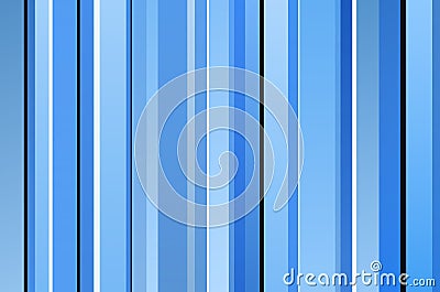 Blue Retro Stripes Stock Photo