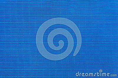 Blue rip stop strong and durable material Stock Photo