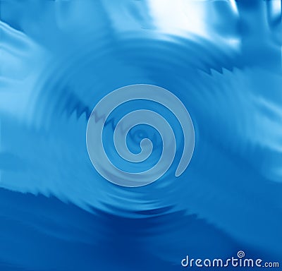 Blue ripple Stock Photo