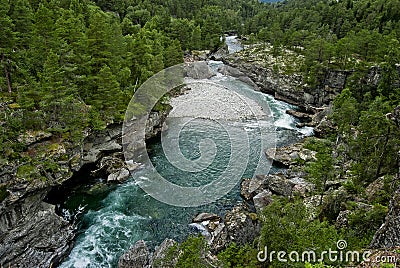 Blue River Stock Photo