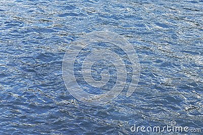 Blue river water background Stock Photo