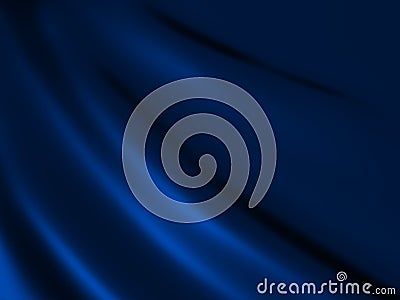 Blue satin background Stock Photo