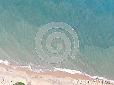 Srilanka, nigambo sea waves and beach sky Stock Photo