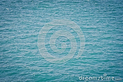 Blue sea surface Stock Photo