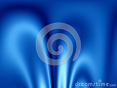 Blue silk Stock Photo