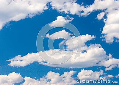 Blue skies Stock Photo