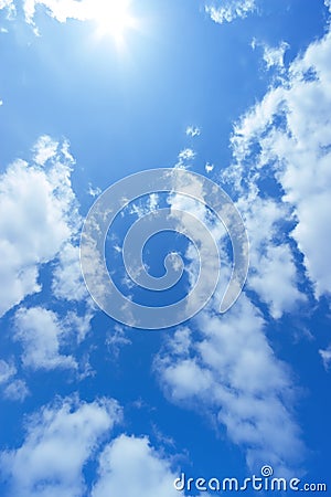 Blue sky Stock Photo