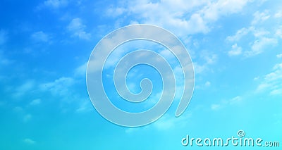 Blue sky against white floating clouds background blue sky with beautiful natural white clouds. Stock Photo