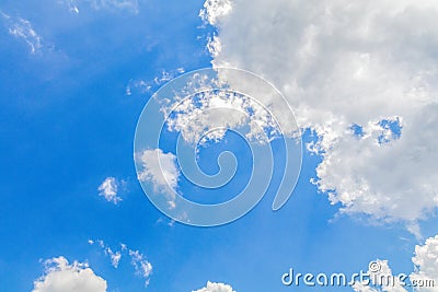 Blue sky background Stock Photo