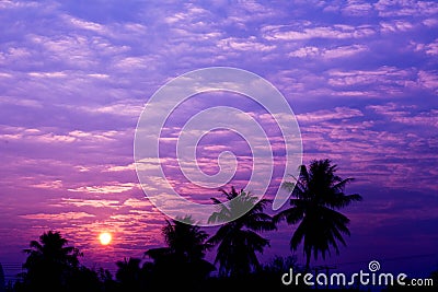 Blue sky background Stock Photo