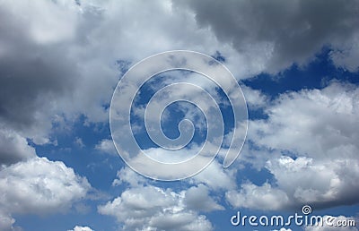 Sky with clouds Stock Photo