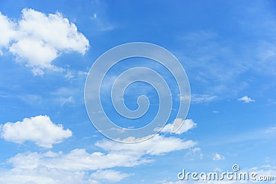 Blue sky with cloud Stock Photo