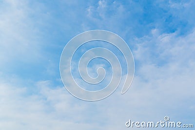 Blue sky with clouds background lines intersect. Stock Photo