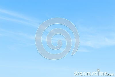 Blue sky with clouds background lines intersect. Stock Photo