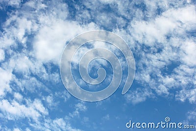 Blue sky and clouds Stock Photo