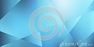 Blue Slanted Soft Lines, Geometric Gradient Shapes - Abstract Background Design Template, Vector Applicable for Web, Technology Vector Illustration