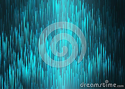 Blue Spatter Light Beam Abstract Background High Speed Network Big Data Technology Concept Vector Illustration