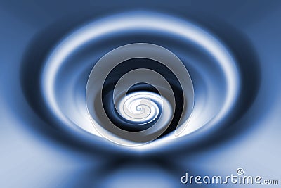 Blue spin background Cartoon Illustration