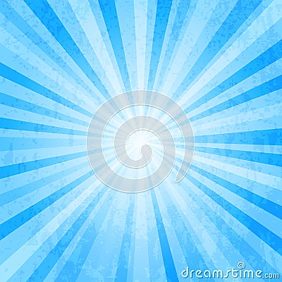 Blue star burst background Vector Illustration