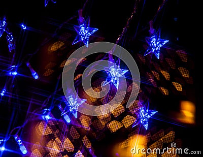 Blue stars Stock Photo