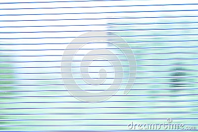 Blue striped transparent polycarbonate fabric on the construction Stock Photo