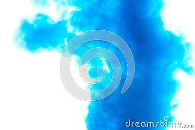 Blue swirl pattern Stock Photo