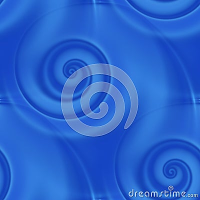 Blue swirls texture - seamless background Stock Photo