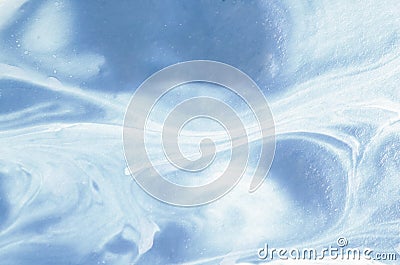 Blue teal abstract watercolor background Stock Photo