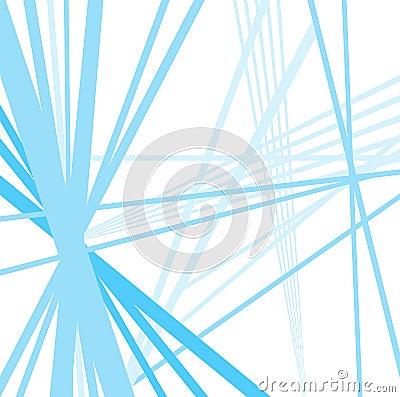 Blue tech lines background vector design on white Vector Illustration