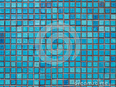 Blue tile Stock Photo