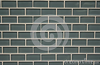 Blue tile background Stock Photo