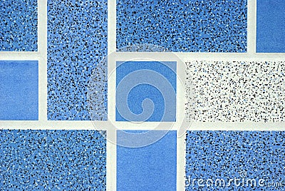 Blue tiles Stock Photo